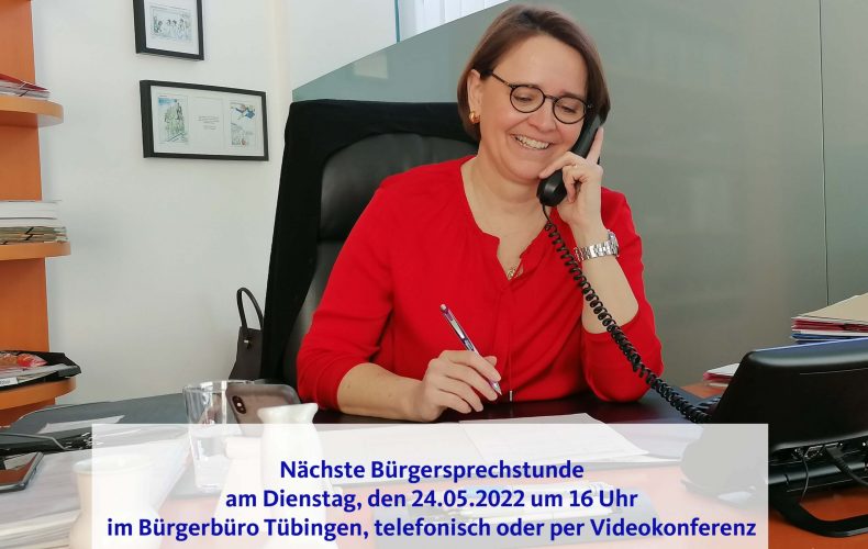 Einladung zur Bürgersprechstunde mit Annette Widmann-Mauz MdB