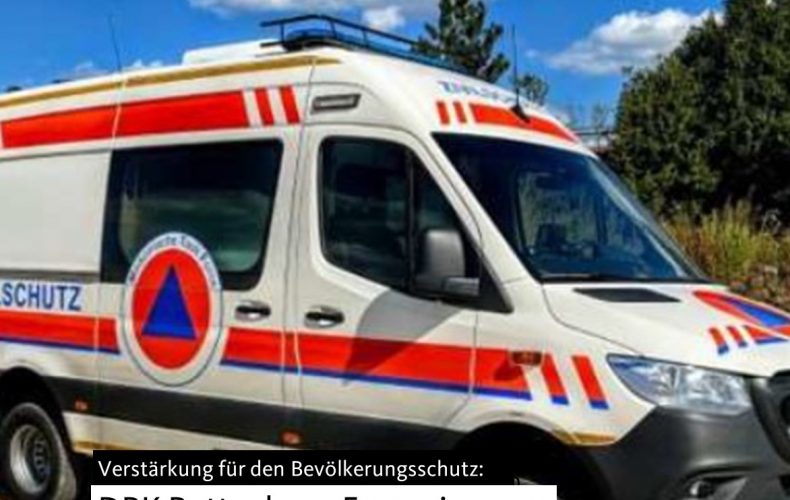 Widmann-Mauz MdB: Verstärkung für den Bevölkerungsschutz DRK Rottenburg-Ergenzingen erhält neuen Krankentransportwagen